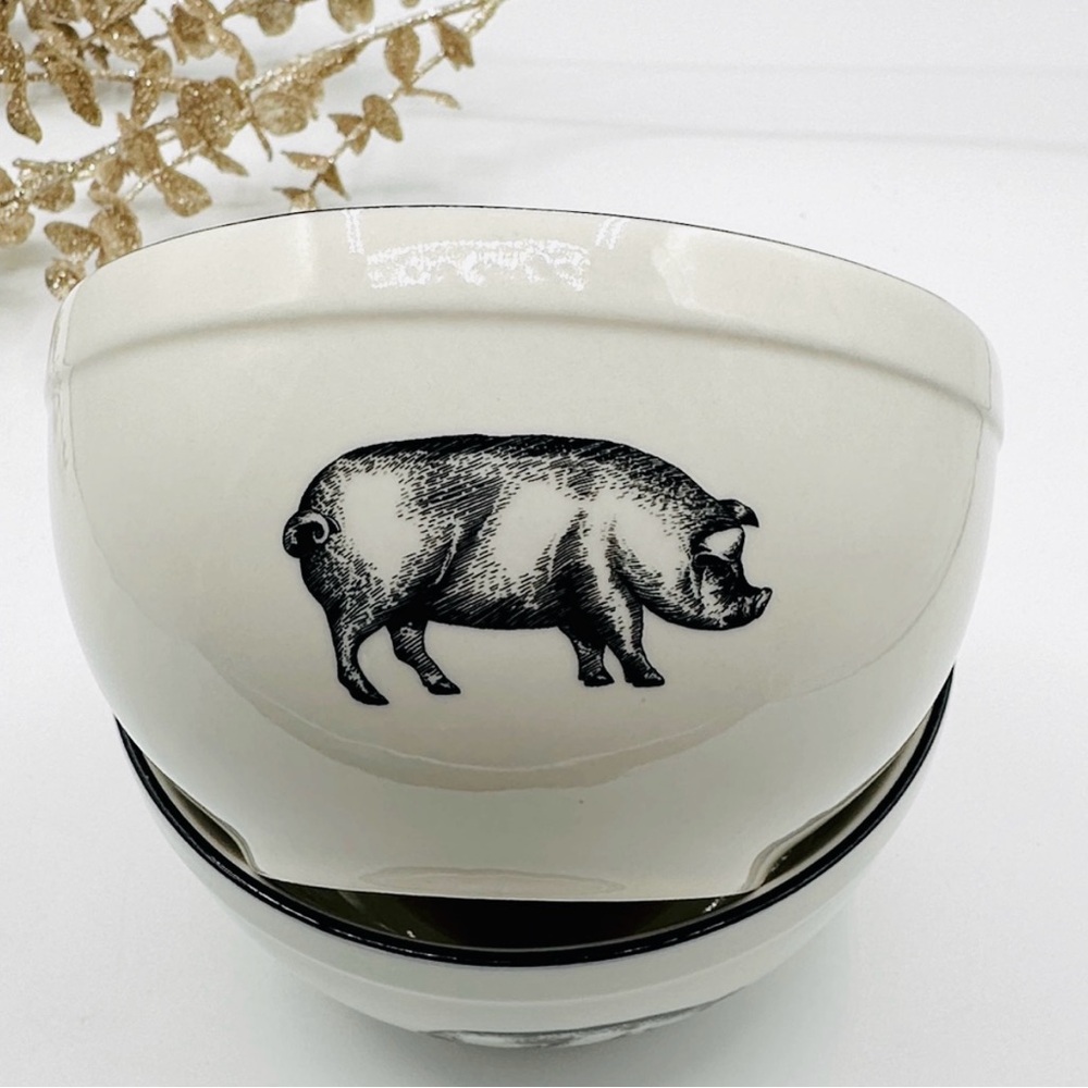 Copy- 2 Harry & David Piglet Bowls!